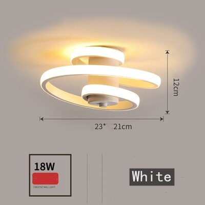 Modern LED Acrylic Aisle Ceiling Lights Home Led Surface Mounted Corridor Light Balcony Lights Indoor Surface Lighting Fixture