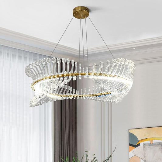 Modern Design Chandeliers Lighting Living Dining Room Lustre Nordic Chandelier Home Hanging Lamp Simple Led Lights Luminaire