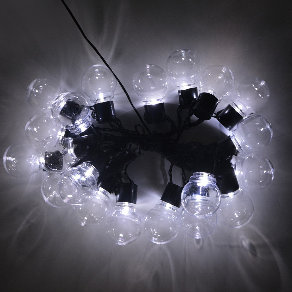 Led String Lights Bulb Outdoor Fairy Lighting