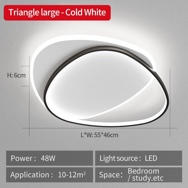 Ultrathin Ceiling Chandelier Bedroom Led Ceiling Light