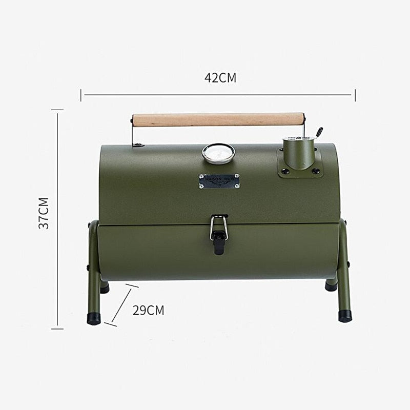 Portable Outdoor BBQ Grill Patio Camping Picnic Barbecue Stove Suitable for 3-5 People