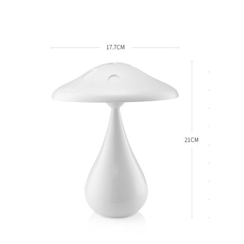 Modern LED Lights Mushroom Table Lamp Bedroom Lamps Bedside Night Light Charged Touch Switch Home Decor Art  Lighting