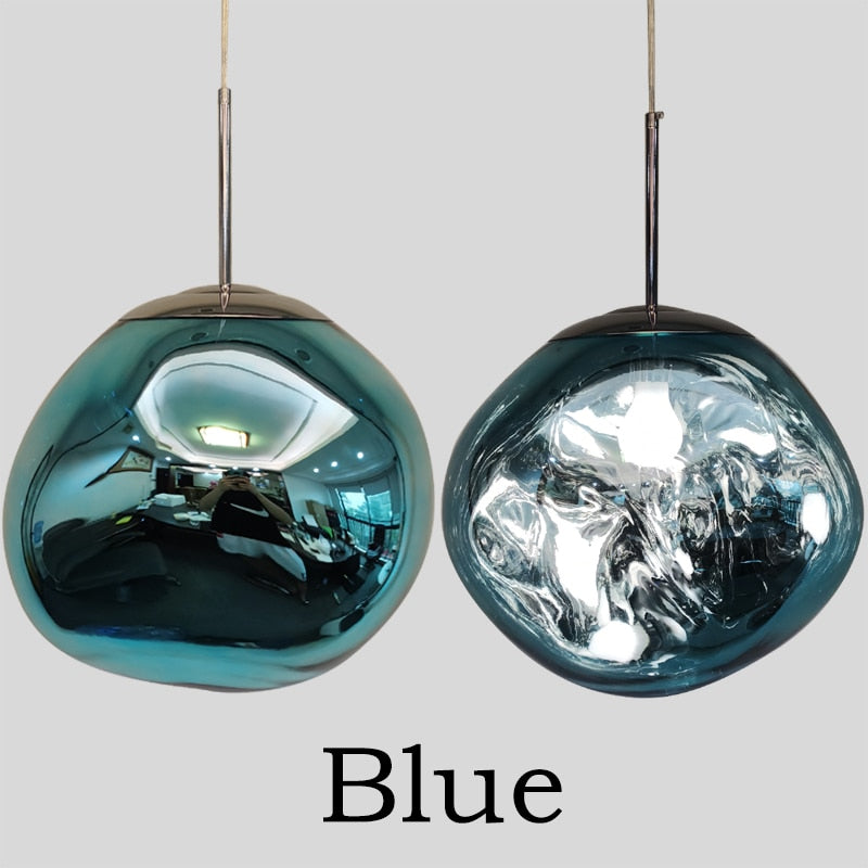 Modern Lava Pendant Lights PVC LED Pendant Lamp Bedroom Living Room Loft Indoor Decoration E27 Hanging Lamp Indoor Home Lighting