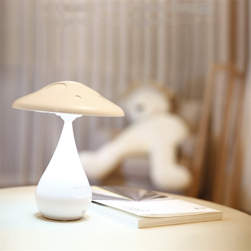 Modern LED Lights Mushroom Table Lamp Bedroom Lamps Bedside Night Light Charged Touch Switch Home Decor Art  Lighting