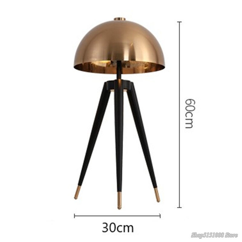 Mushroom Floor Lamp Metal Electroplating Home Decor Lighting Designer Standing Lamps for Living Room Decorative Floor Lights