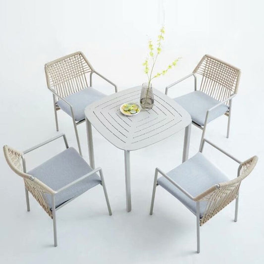 Outdoor Table Set With Cushions