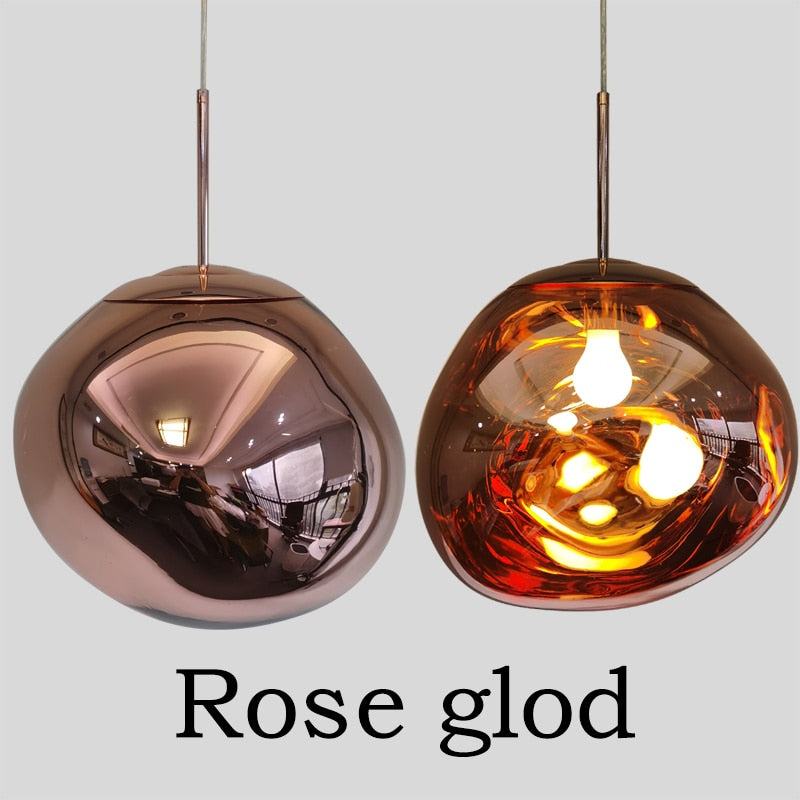 Modern Lava Pendant Lights PVC LED Pendant Lamp Bedroom Living Room Loft Indoor Decoration E27 Hanging Lamp Indoor Home Lighting