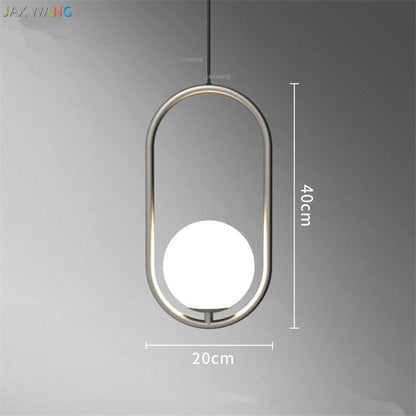 Postmodern Led Pendant Lamp Lights Hanging Lamp Hanglamp Light Fixture Modern Hanging Ceiling Lamps Chandelier Lighting