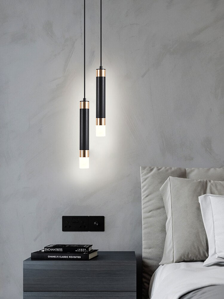 Modern LED Lamp Bedside Pendant Lights Simple Home Hanging Lamps Living Room Lustre Nordic Bar Lighting Restaurant Chandeliers