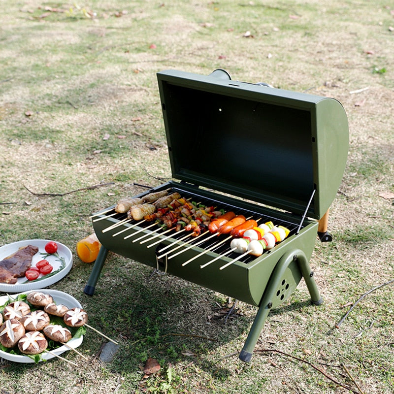 BBQ Portable Outdoor Barbecue Home Kitchen BBQ Accessories Barbecue Grill Outdoor Travel Barbecue Tools Outdoor Barbecue