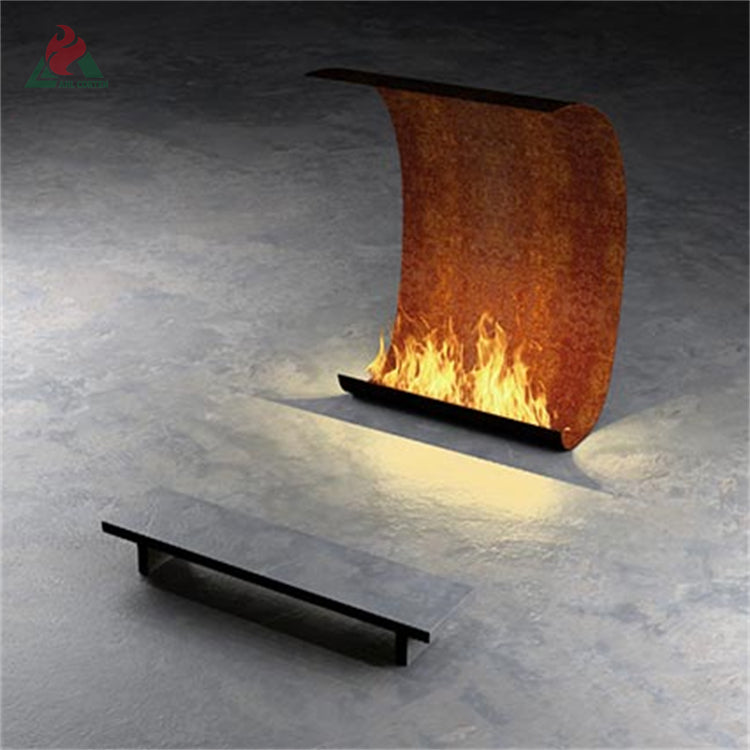 Decorative Corten Steel Garden Treasure Fire Pits