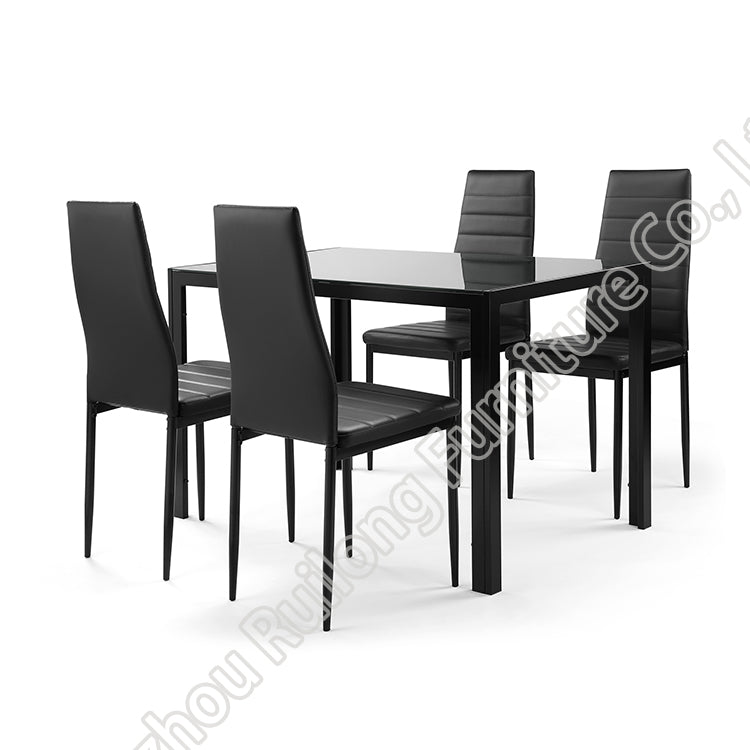 Serene Retreat Wicker Patio Dining Table Set