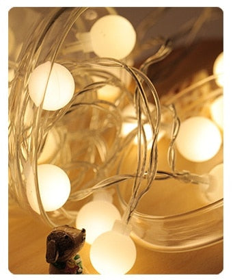 Led String Lights Bulb Outdoor Fairy Lighting