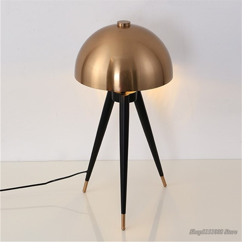 Mushroom Floor Lamp Metal Electroplating Home Decor Lighting Designer Standing Lamps for Living Room Decorative Floor Lights