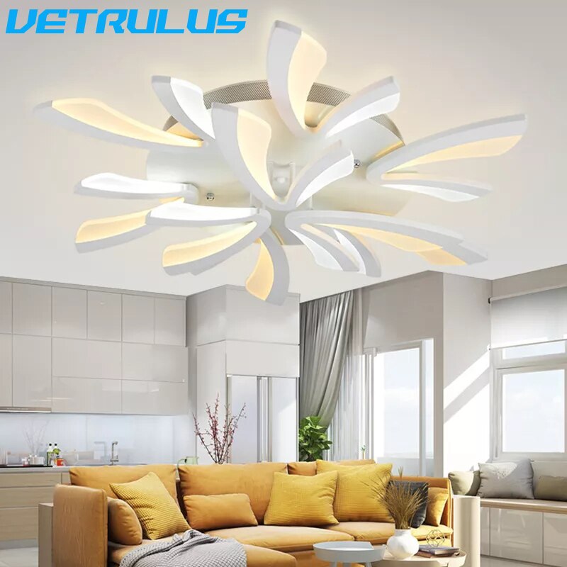 Modern LED Chandelier Light Nordic Acrylic Chandelier Lighting Luminaire Loft Hanging Lights Lustre Lampara Deco Techo Lighting