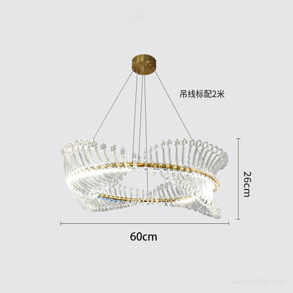 Modern Design Chandeliers Lighting Living Dining Room Lustre Nordic Chandelier Home Hanging Lamp Simple Led Lights Luminaire