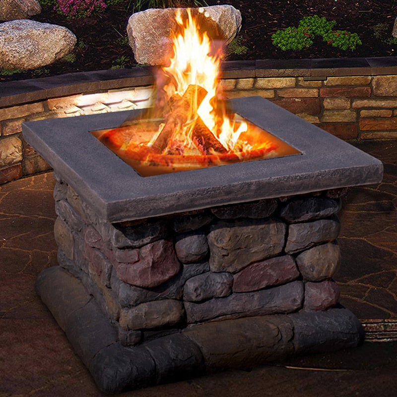 Basin Stone Barbecue Table