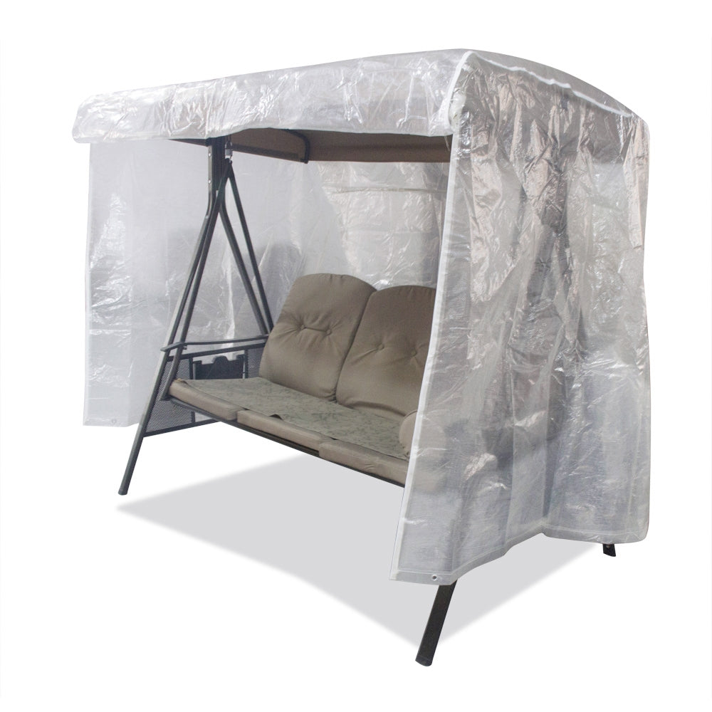 Waterproof PE Material Patio Garden Swing 3-Seater Chair Cover Wholesale